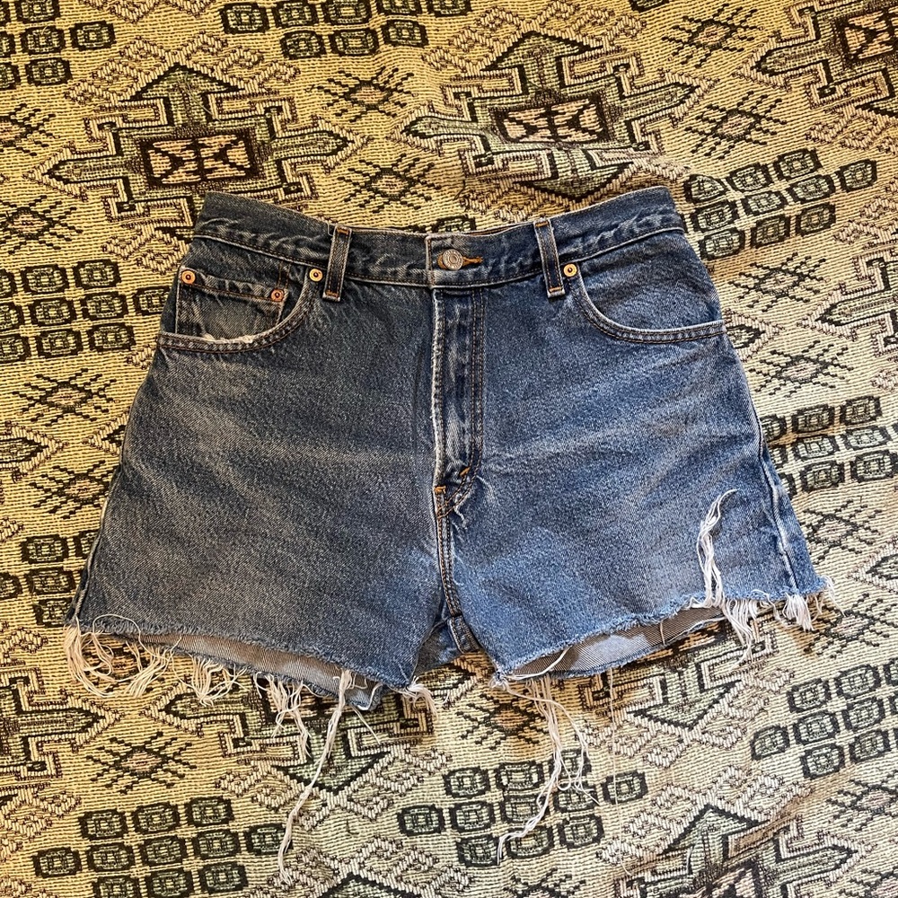 Vintage 517 Levi cut off shorts